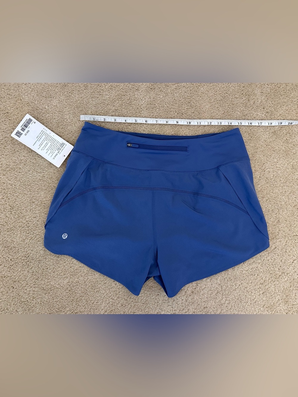 lululemon athletica Speed Up HR Short 4 Inch Mesh Vent M Medium NWT